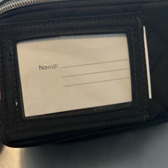 Vera Bradley Black Quilted Lunch Bag - Picture 2 of 5